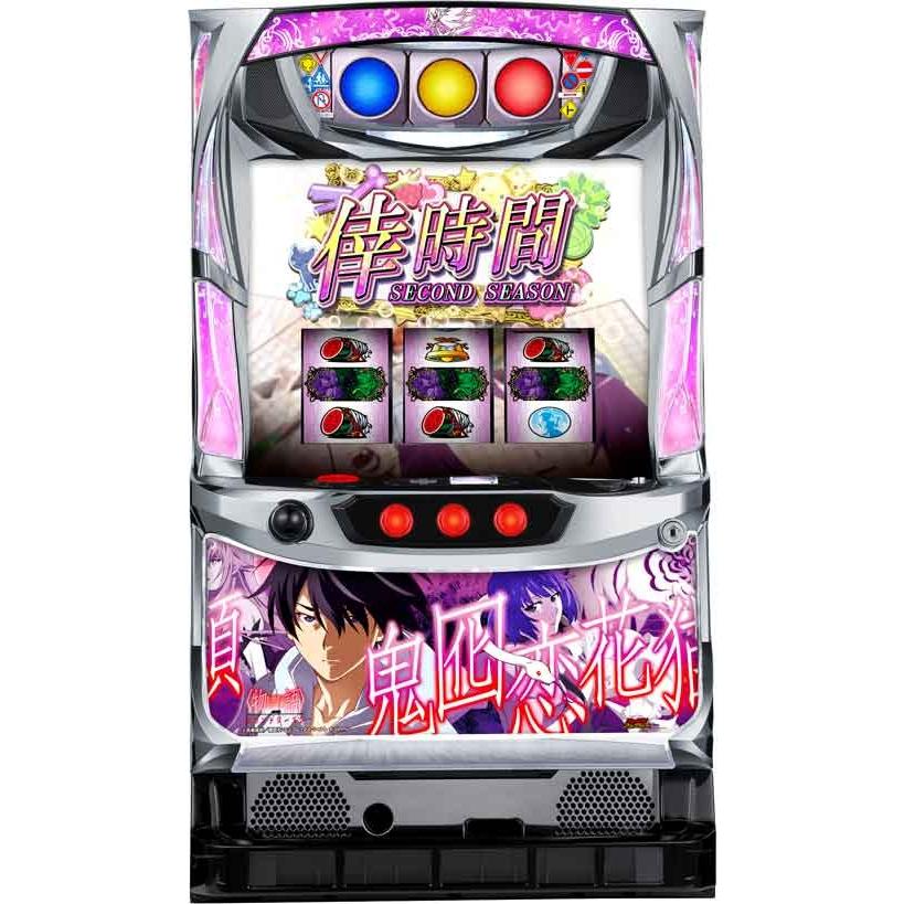 パチスロ〈物語〉シリーズ セカンドシーズンXA コイン不要機＆ゲーム数