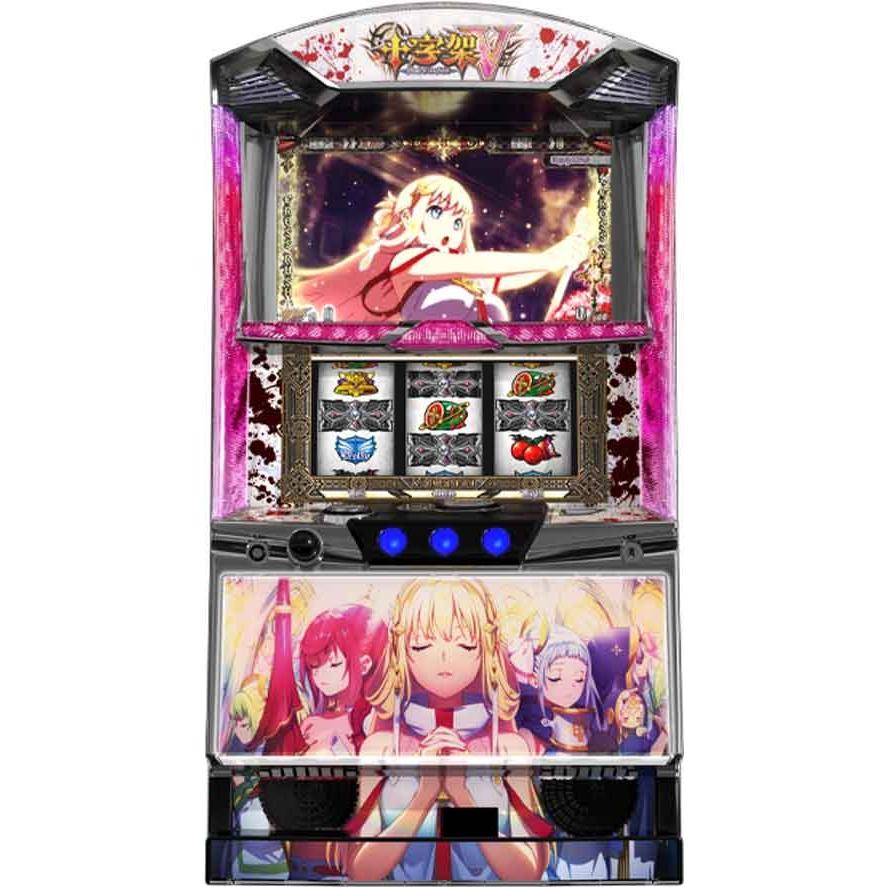 S十字架5ZA コイン不要機＆ゲーム数カウンターセット 中古パチスロ実機 