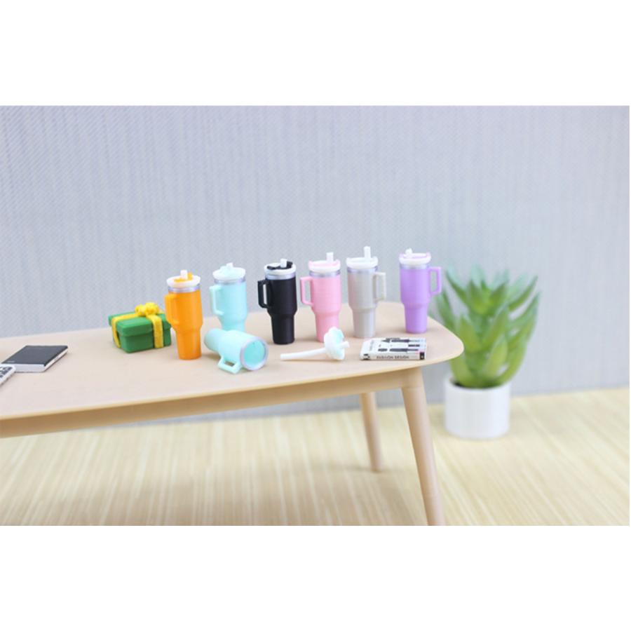 ミニチュアクインチャー ストロー付きタンブラー 1点 6色 トールハウス