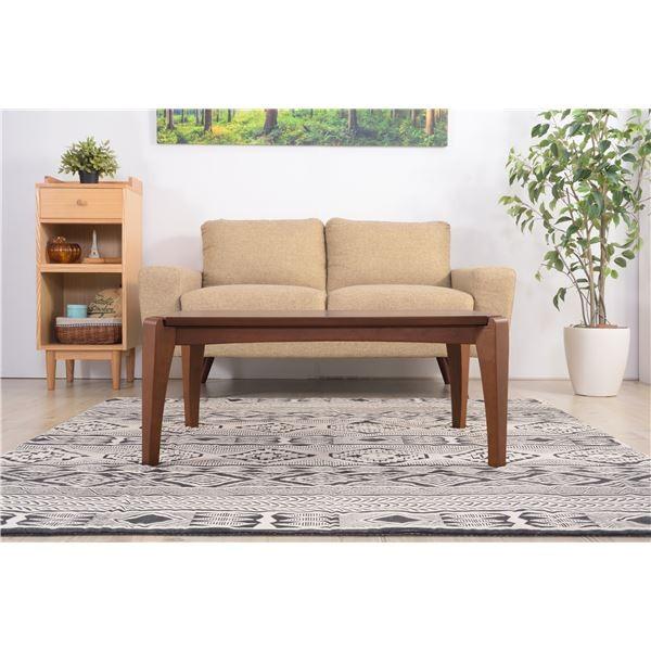 こたつ ローテーブル 幅90cm 長方形 木製 中間スイッチ リビング