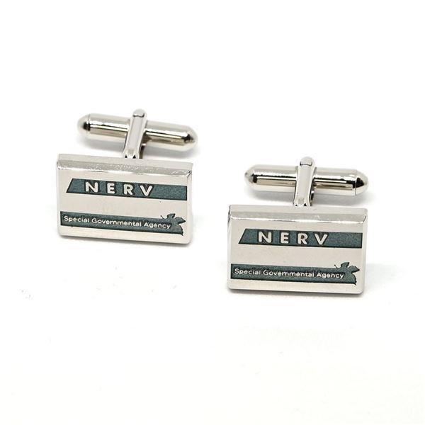 SWANK×EVANGELION（ヱヴァンゲリヲン） NERV カフス  青 【北海道・沖縄・離島配送不可】 SWANK×EVANGELION（ヱヴァンゲリヲン） NERV カフス 青【商工会会員店