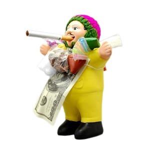 エケコ人形15cm・黄色/イエロー〕 ペルー直輸入 アクセサリー類指定 