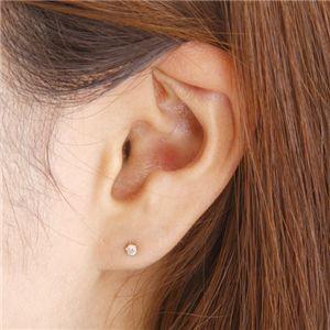 K18/PG 0.1ctダイヤモンドピアス【商工会会員店です】 : おうちde