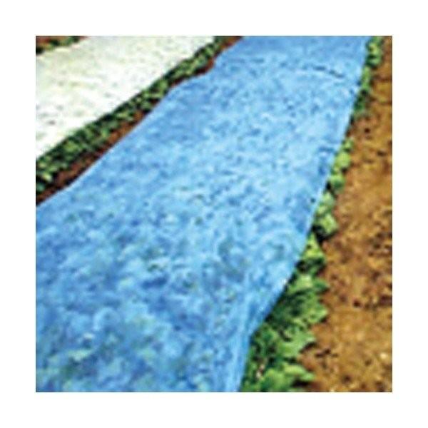 不織布　保温資材　青パオパオ  長さ200m×幅150cm