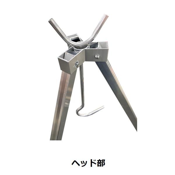 はぜ脚　1トン台分 アルミ稲干台 1脚 二段掛け : 園芸商人 - 通販 - Yahoo!ショッピング