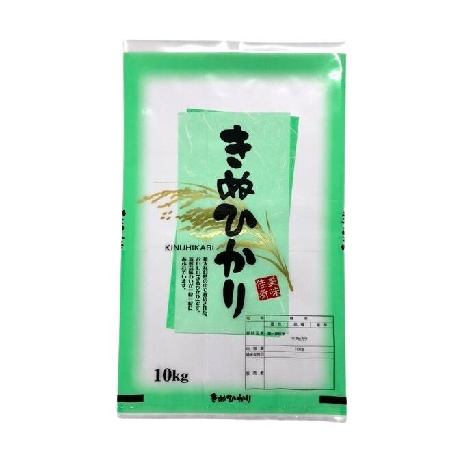 米袋 ラミネートパック米袋 きぬひかり 10kg用 1枚 : 園芸商人 - 通販