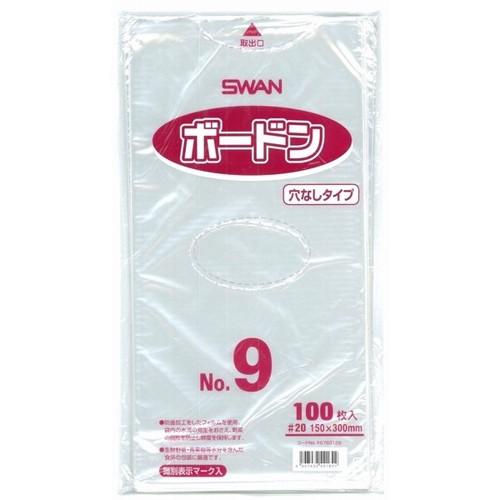 SWAN ボードンパック No.9 穴なし 150×300mm 6000枚 SWANボードンパック ≪