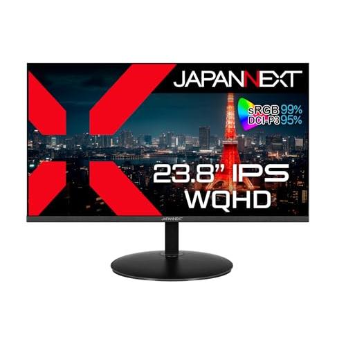 JAPANNEXT 23.8インチ モニター WQHD 2560x1440解像度 IPS