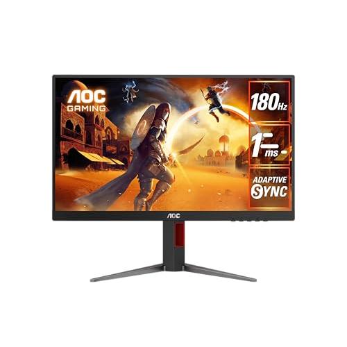 AOC ゲーミングモニター 23.8インチ 1920×1080@180Hz 0.5ms HDMI2.0 x