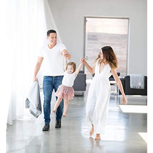 Little Giraffe(リトルジラフ) Luxe Baby Blanket ラックス ベビーブランケットBOXなし シルバー     商品情報    BOXなし・シルバー  LXBKTSV・・Style:BOXなしColor:シルバー・[商品サイズ] (約 CE1228704844(11941円)