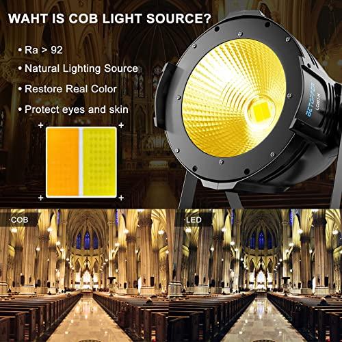 BETOPPER 舞台照明 100W COB スポットライト ステージライト ステージ 