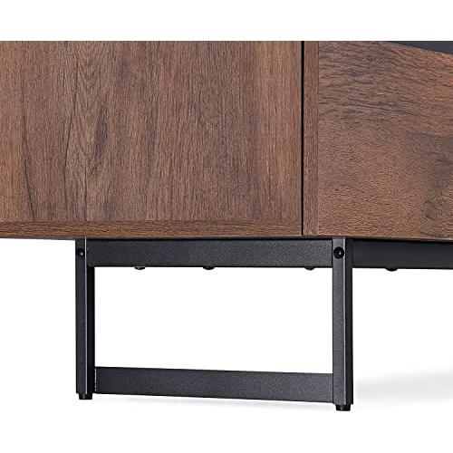 WAMPAT テレビ台 テレビボード 扉収納 可動式棚付き ローボード 32~75型対応 木製 スチール おしゃれ 幅180cm 幅180cm テレビ台