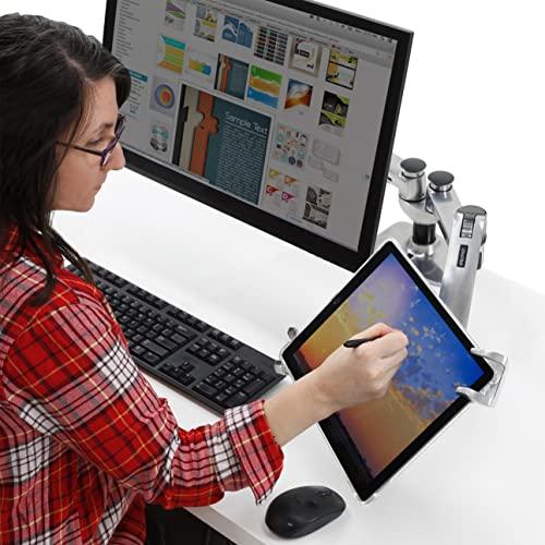 エルゴトロン タブレット用クレードル 施錠付き 7.9~13インチ(2.3kg)まで対応 45-460-026 New Bridge ウルトラロングモバイルモニター SNSチャット欄の確認やWeb会議に最適 NB-TM088 MYK1185880632(11525円)