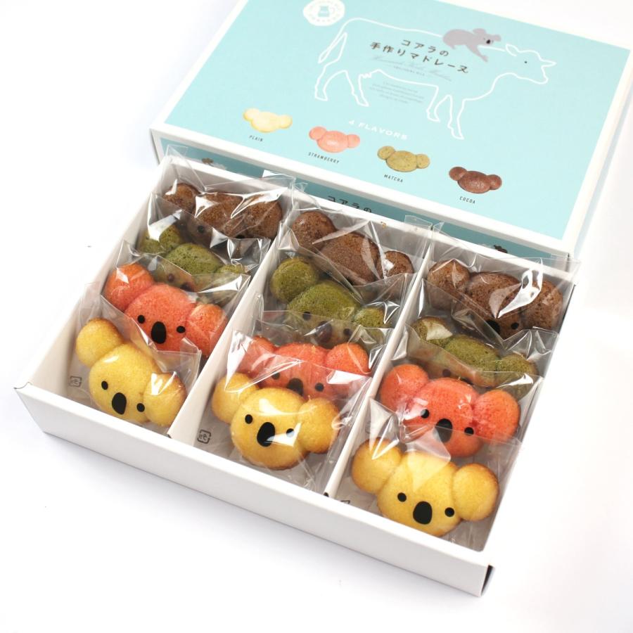 コアラのマドレーヌ マドレーヌ 12個入り ふっくら しっとり イングランド かわいい コアラ 4種類 プレーン 抹茶 ストロベリー ショコラ Koala Madeleine イングランドの丘 Yahoo 店 通販 Yahoo ショッピング