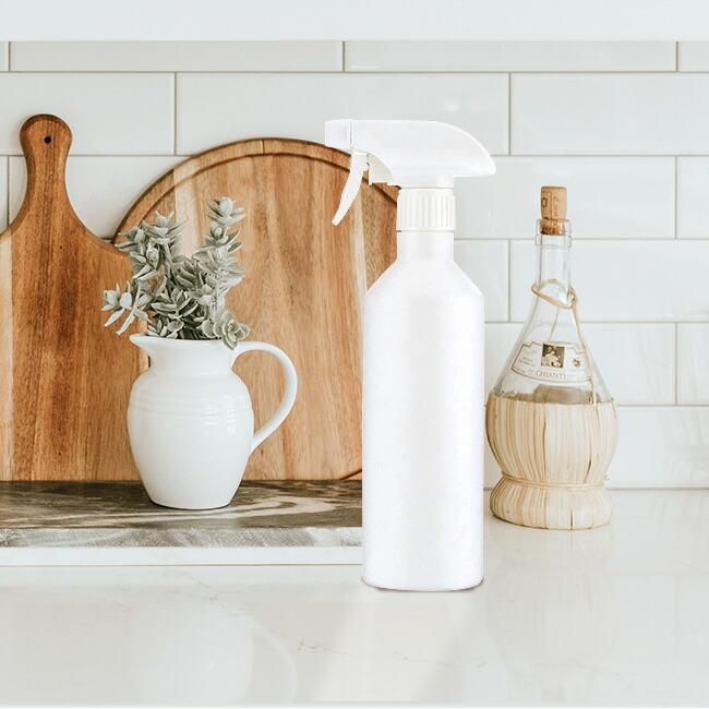 スプレーボトル 500ml ホワイト 20本セット | プラスチック