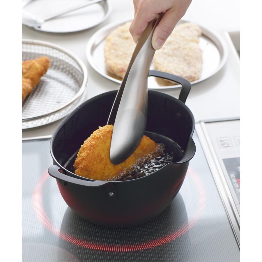 鉄製 揚げ鍋 PD3023 aikata 日本製 | 揚げ物鍋 天ぷら鍋 揚げ物 鍋