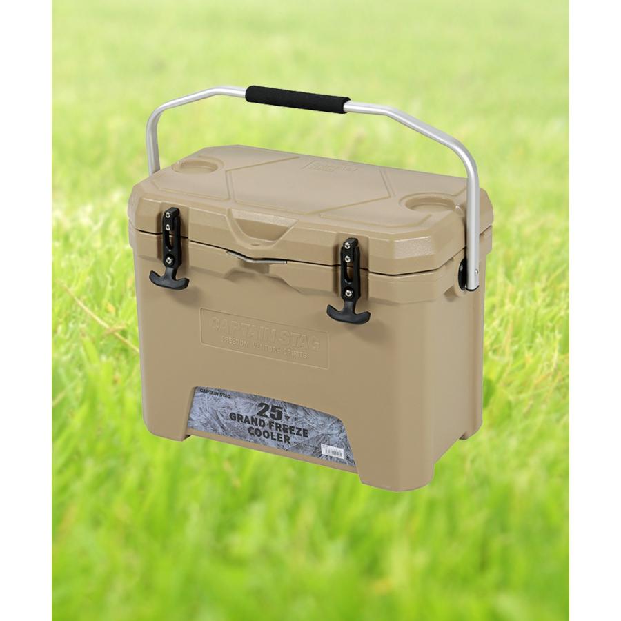 爆買 クーラーボックス 25L 大容量 グランドフリーズ クーラー CAPTAIN 