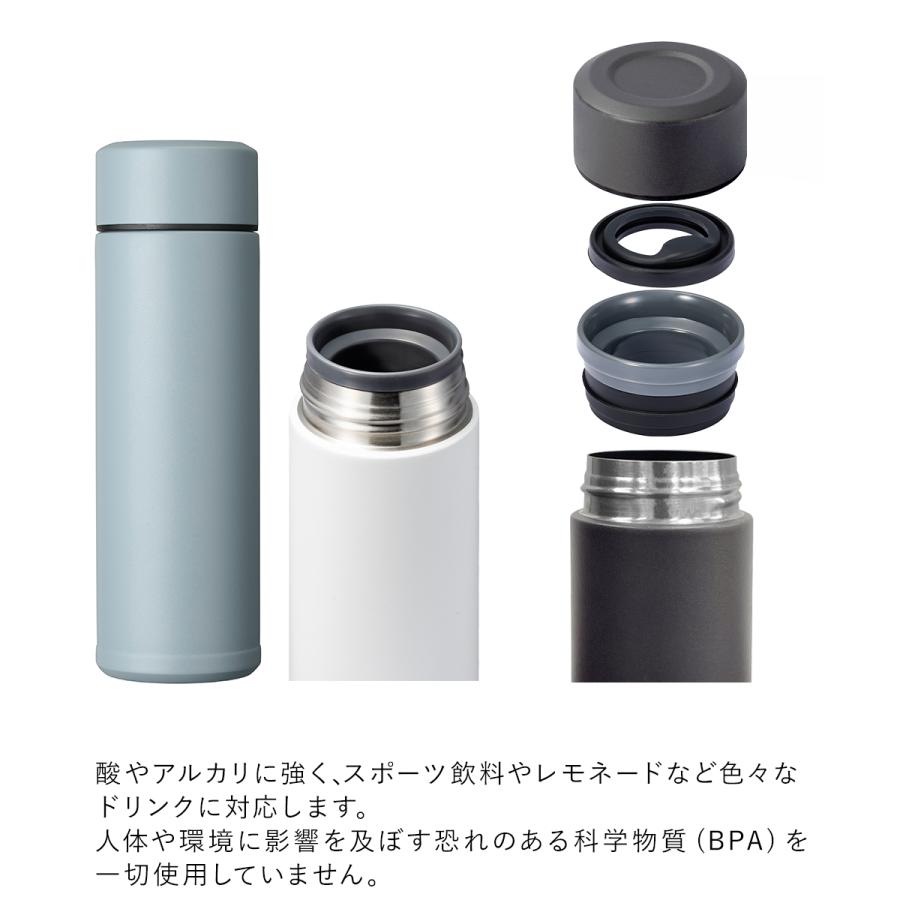 セラマグ ボトル 300ml CERAMUG 京セラ | 水筒 すいとう 保冷 保冷ボトル 蓋付き 魔法瓶 直飲み タンブラー マグボトル ステン｜enicy2022｜11