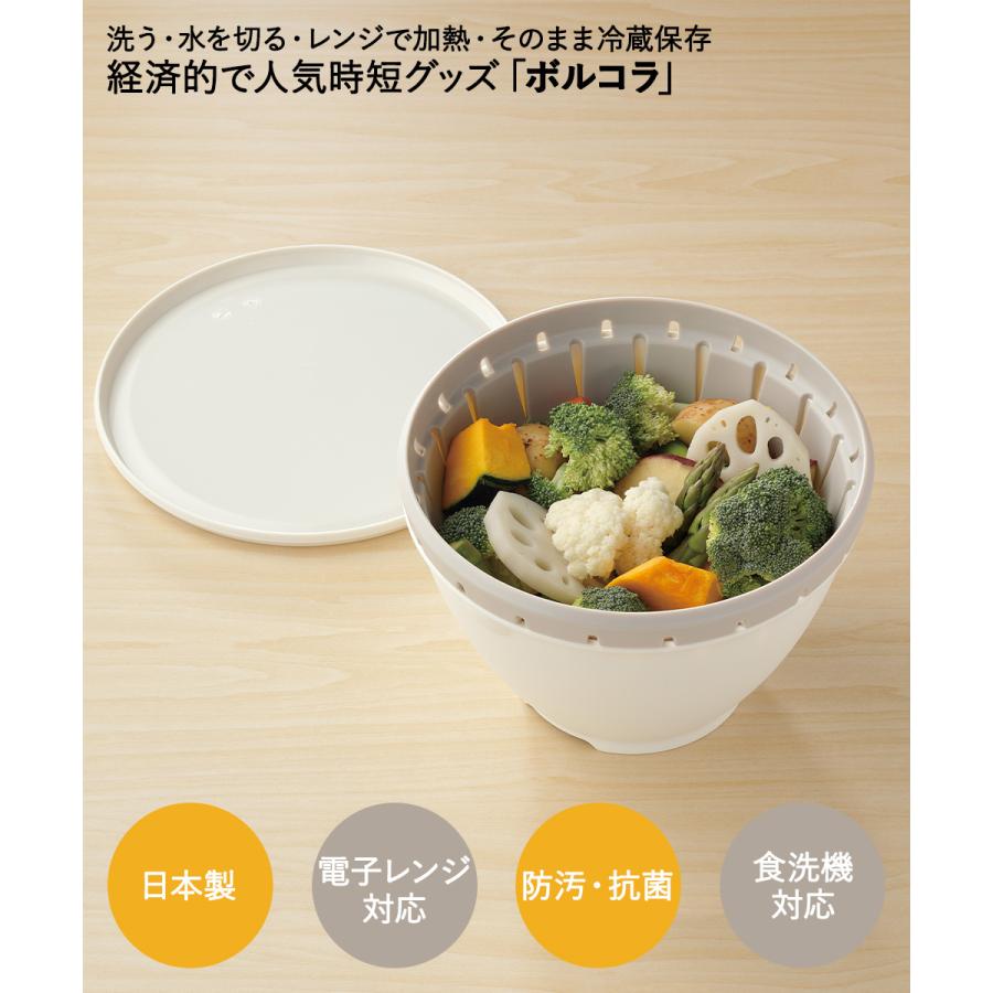 ボール コランダー セット Lサイズ LIBERALISTA ボルコラ 日本製 リス