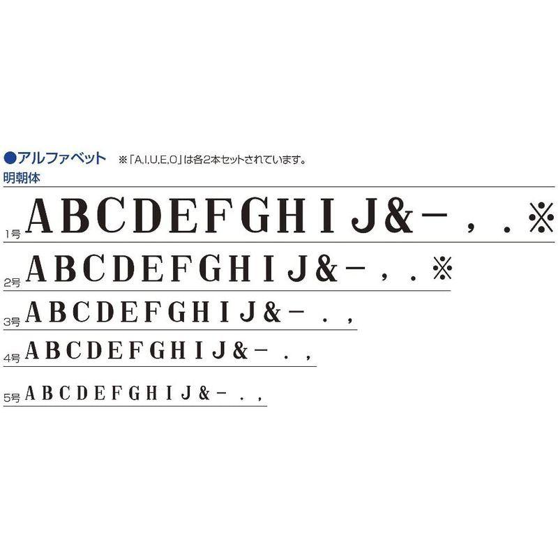 明朝体 3号 Gra 3m シヤチハタ 柄付ゴム印 まとめ 1セット 連結式アルファベット セット 10セット Www Alvenius Ind Br