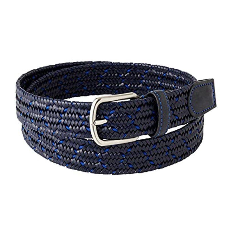 全品送料無料 茶色 紺 おしゃれ 日本製 イタリア製素材 牛革 レザー メッシュベルト Ozie ベルト メンズ カジュアル オジエ 財布 帽子 ファッション小物 Aou Edu Sd