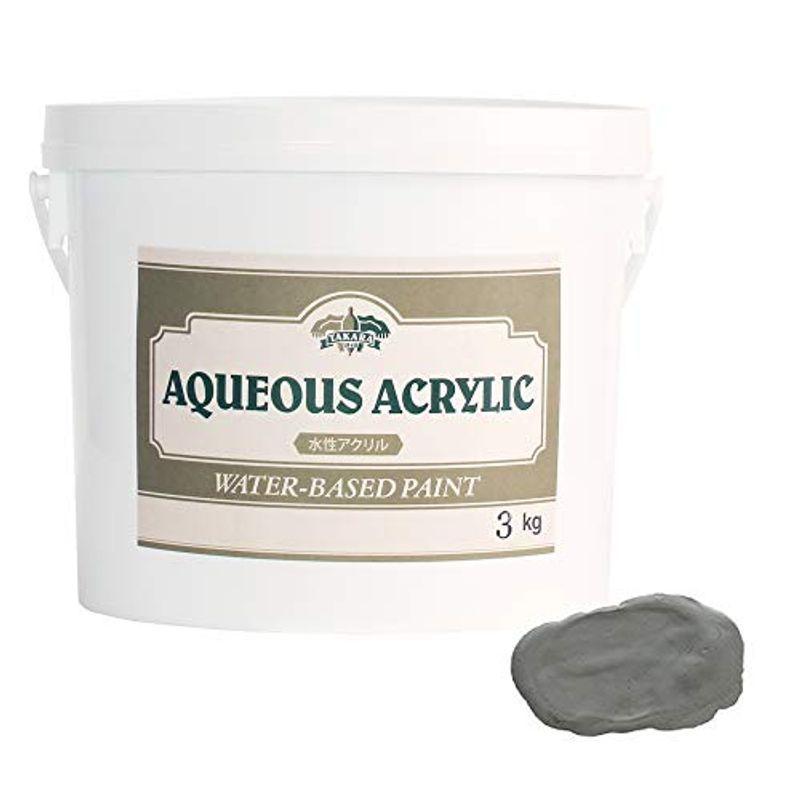 限定価格セール タカラ塗料 壁紙の上から塗れる 水性塗料 オリジナルカラー 3kg フレンチグレー 壁 室内 ペンキ 塗料 Reflect Com Pl