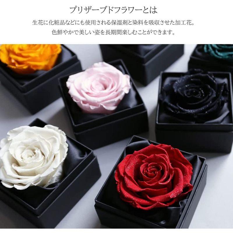 人気no 1 Makefuture Diamond Rose 9 プリザーブドフラワー 花 プロポーズ 薔薇 赤 一輪 フラワーボックス ブライトレッド Plannerce Ir