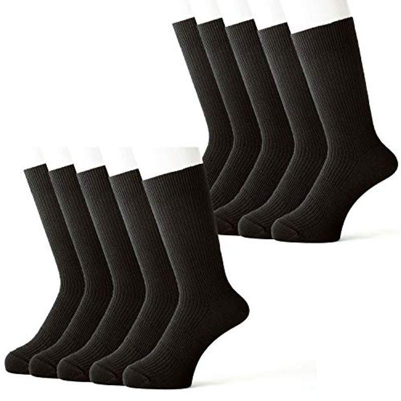 靴下 メンズ ビジネス 日本製 消臭 27 30cm ブラック 10足セット 使い勝手の良い