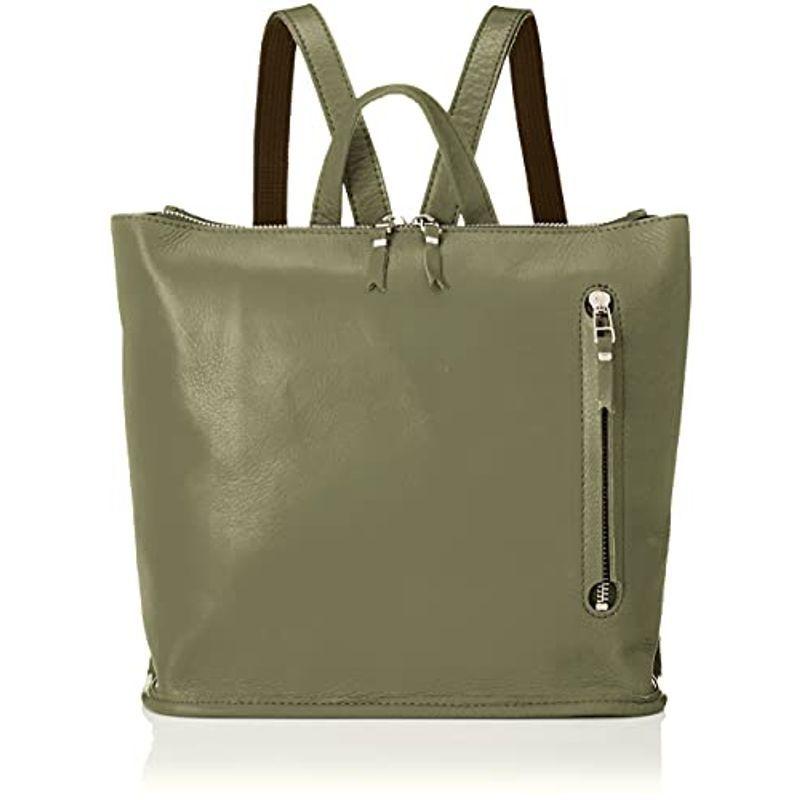 サライ リュック Enigmaのサライ セミアニリンリュック リュックサック デイパック レディース グリーン Enigma