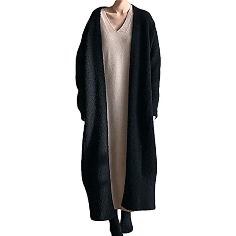 有名なブランド ジェイストア カーディガン レディース コート ロング カーデ ニット 無地 カジュアル 仕事 普段着 暖かい 大きめ ゆったり ビック Supplystudies Com