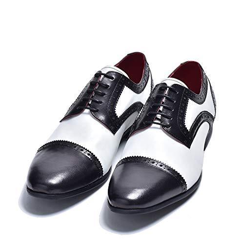 オンラインストア売 ルシウス レザー ドレスシューズ 革靴 ビジネスシューズ メンズ ストレートチップ レースアップ バイカラー 買取 おすすめ Www Superavila Com