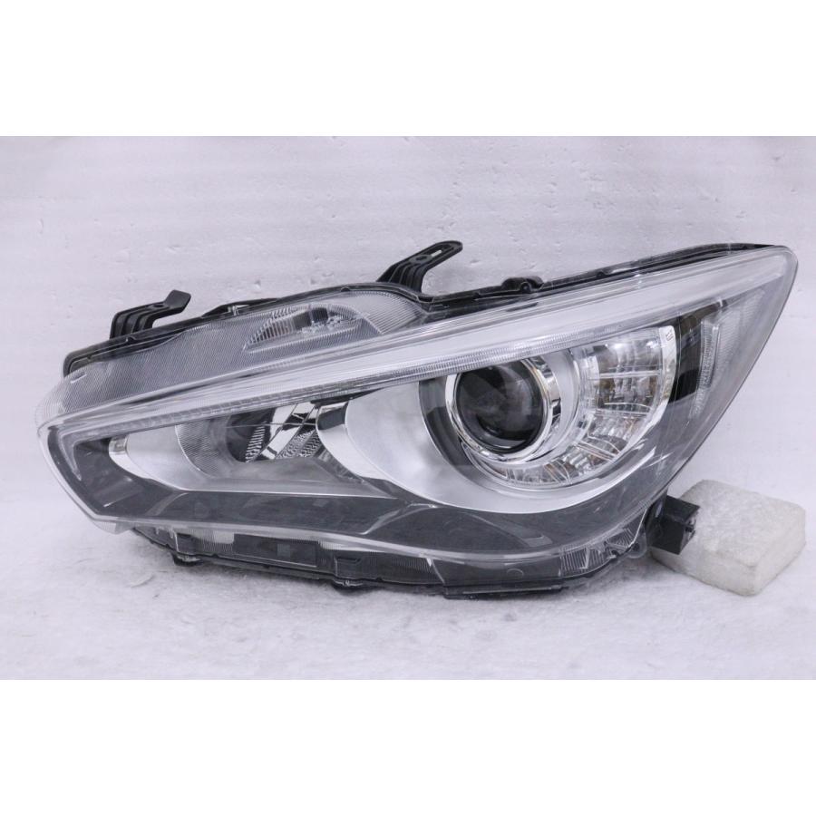 美品 日産 スカイライン V37 LED ヘッドライト 左-