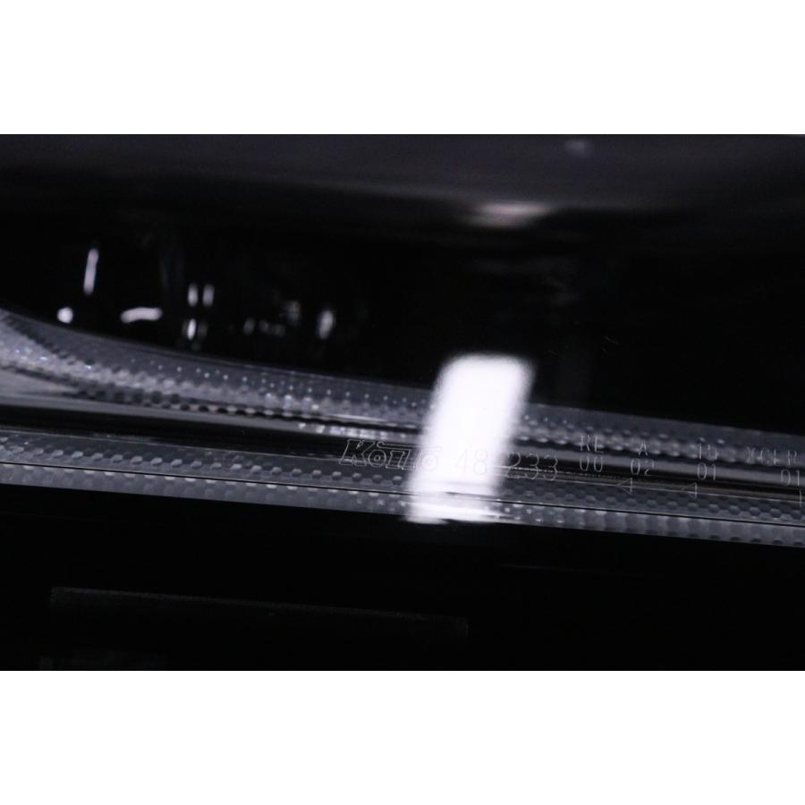 ハリアー 15-814☆美品 LED MXUA80 HV☆右ヘッドライト G Z KOITO 48