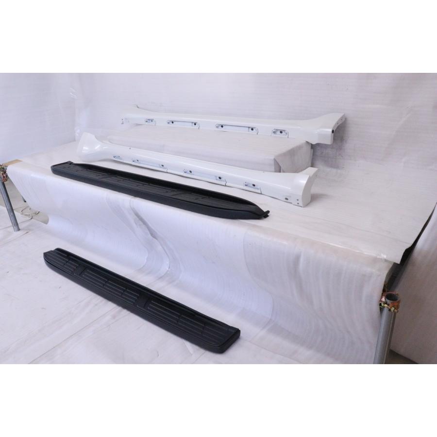 プラド150後期パール 新品ステップR（右） トヨタ 150系 ランドクルーザープラド 純正OP 右 サイドステップ