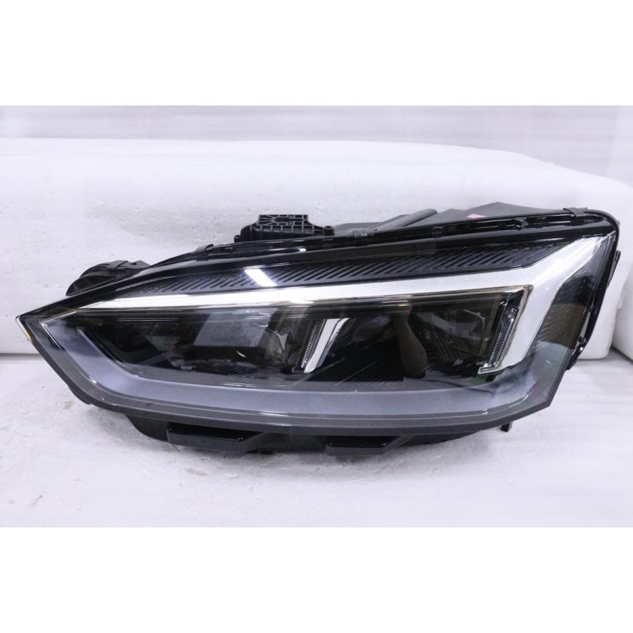 19-1180☆美品☆LED 8W アウディA5☆左ヘッドライト マトリクス 
