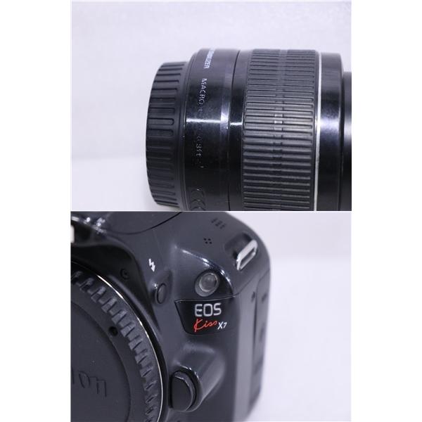 206-420☆良品 Canon キャノンデジタル一眼レフカメラ EOS kiss X7 EF 