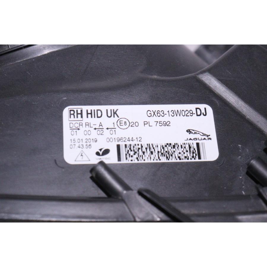 2111290☆美品☆HID ジャガー XF 右ヘッドライト GX63-13W029-DJ
