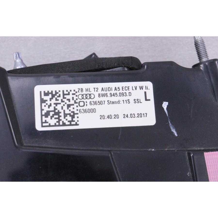 Audi 211226☆美品☆LED F5 アウディA5 S5☆左テールライト 内側 8W6 