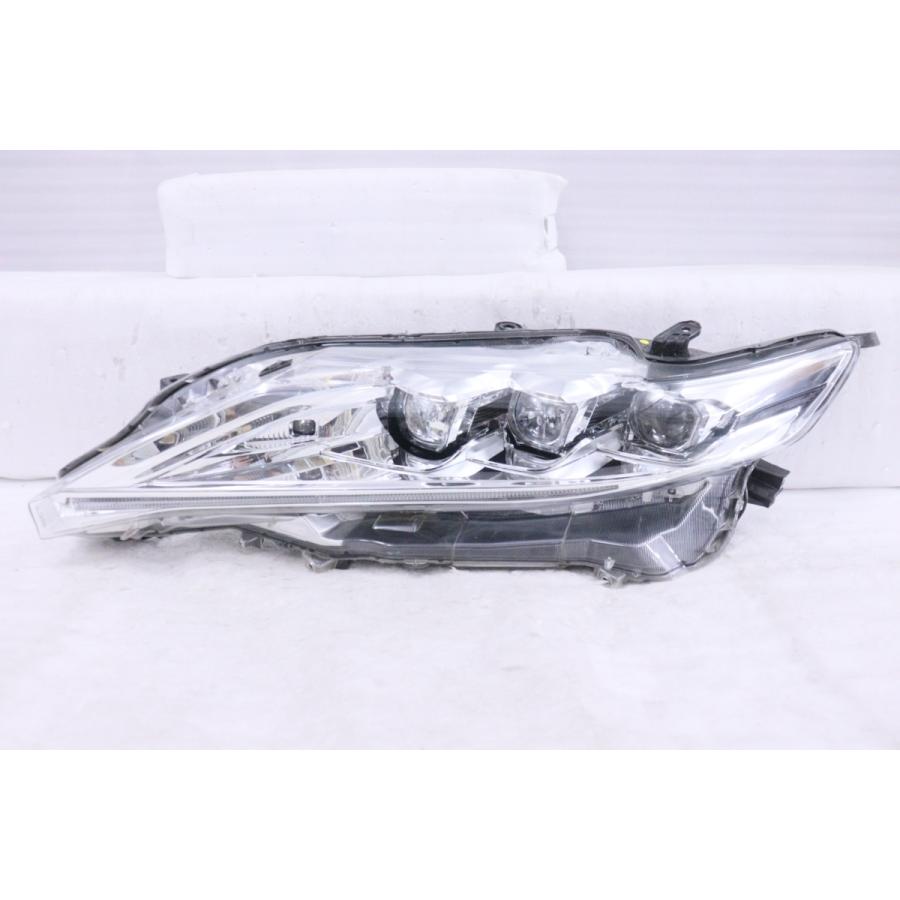 23-2057☆後期 LED ZSU60W ハリアー☆左ヘッドライト CVT/I KOITO 48 
