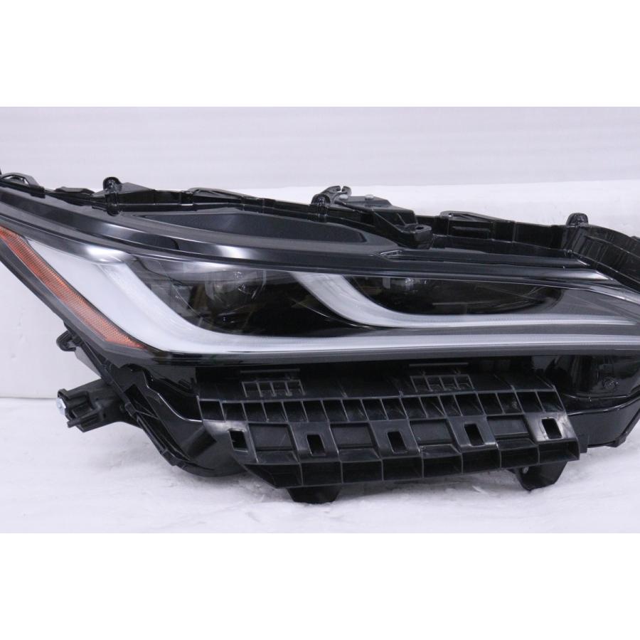 ハリアー 24-264☆美品☆LED MXUA80 G Z☆右ヘッドライト KOITO 48-233