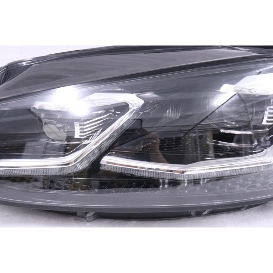 vwゴルフ7　5G前期型　純正ヘッドライト　左右セット　スモール外側U字タイプ VW / フォルクスワーゲン純正 ヘッドランプ のパーツレビュー