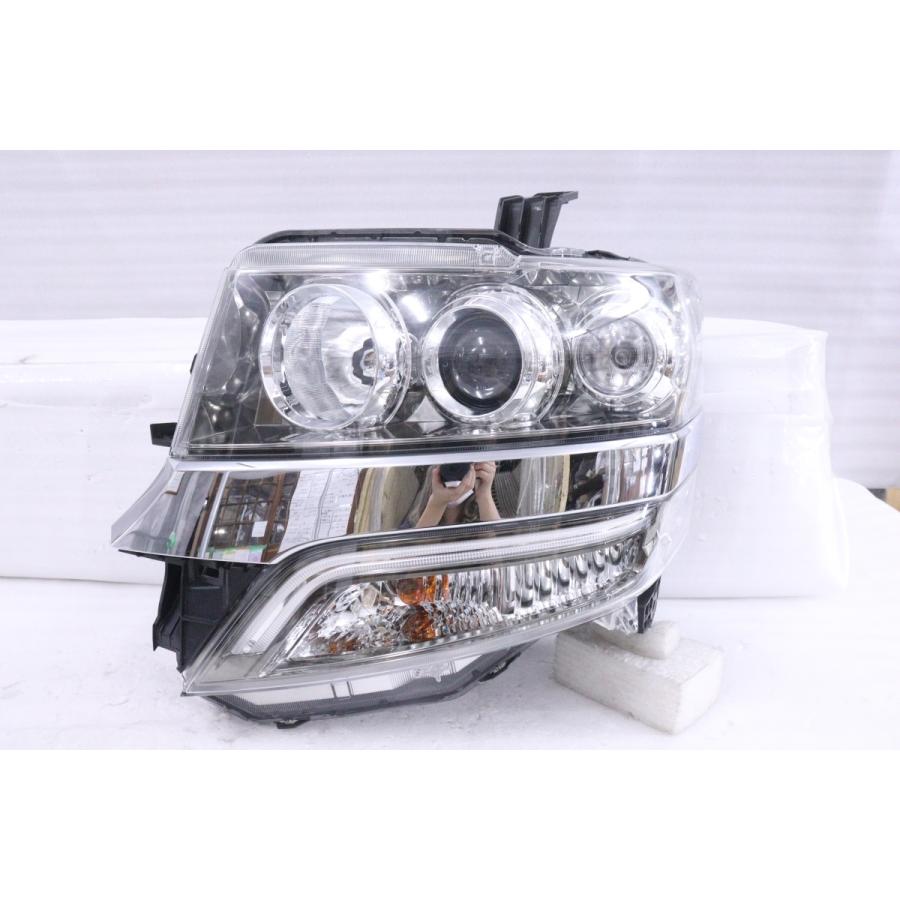 26-724☆HID JF1 N-BOXカスタム☆左ヘッドライト KOITO 100-62038 打刻 