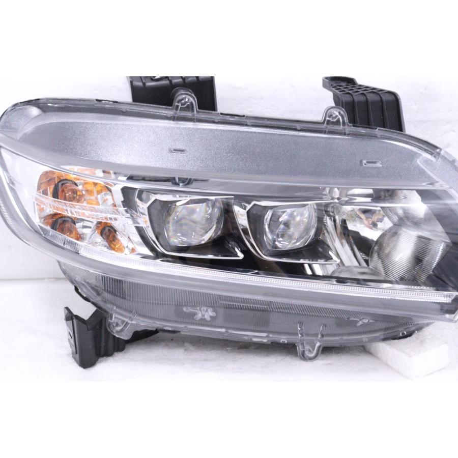 27-1916☆美品☆LED JW5 S660☆右ヘッドライト STANLEY W2301 ASSY 黒 