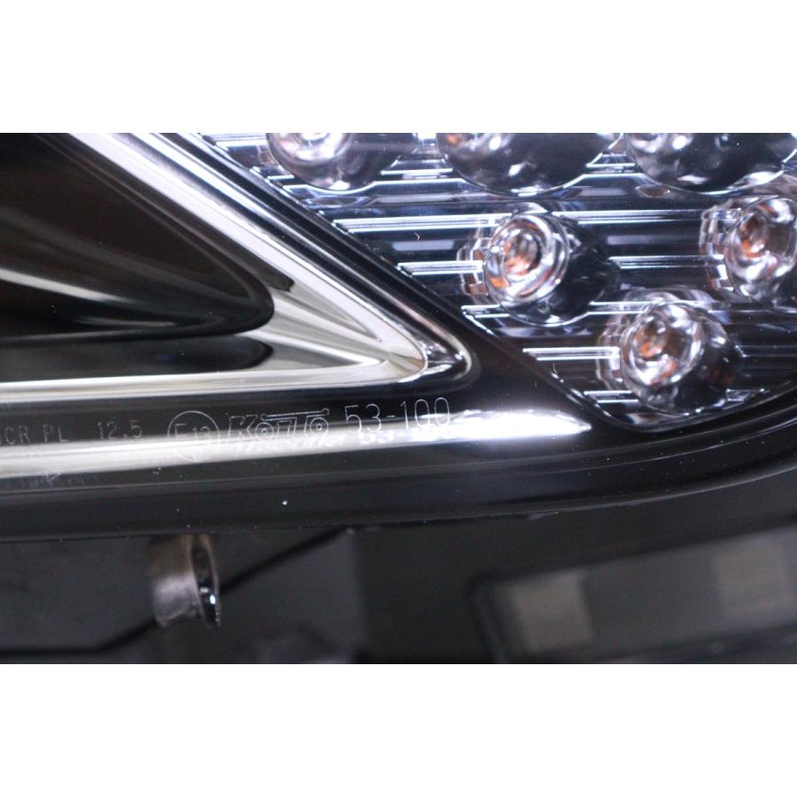 ASE30　レクサスIS　ヘッドライト 28-1031☆美品☆後期 LED ASE30 レクサスIS☆右ヘッドライト