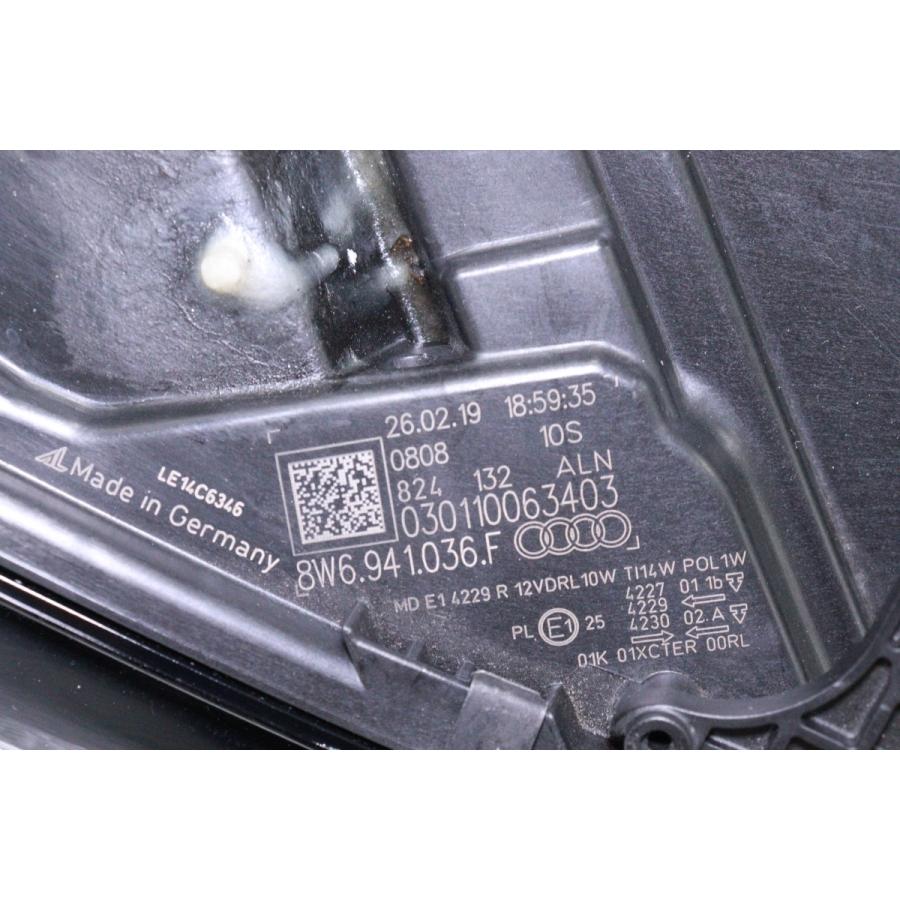 28-1405☆美品 LED 8W アウディA5☆右ヘッドライト マトリクス 8W6