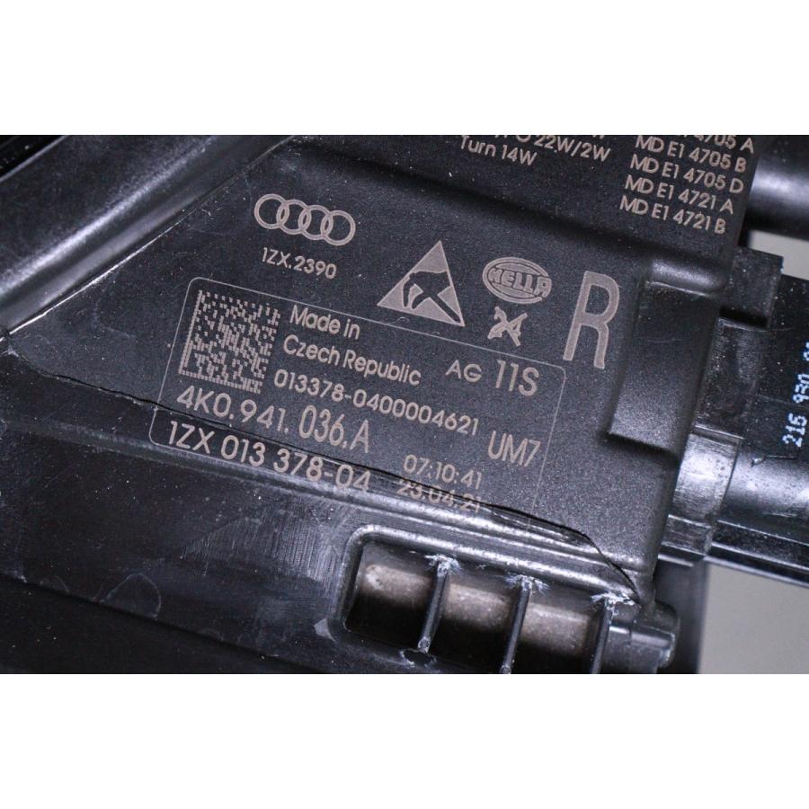 28-1790☆美品☆LED F2 アウディA6（C8）☆右ヘッドライト 4K0.941.036