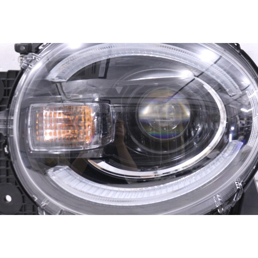 ワゴンＲスマイルMX91S 左ヘッドライト 28-2233☆美品☆LED MX91S ワゴンRスマイルハイブリッド☆左