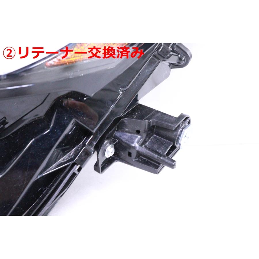 28-350☆美品☆LED MXUA80 ハリアー HV☆左ヘッドライト G Z KOITO 48