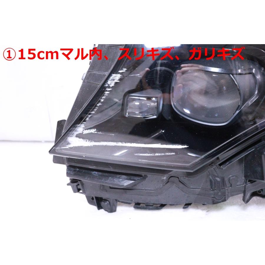 2X-445☆LED N293 ベンツEQC☆左ヘッドライト A293 906 03 01 ブラック