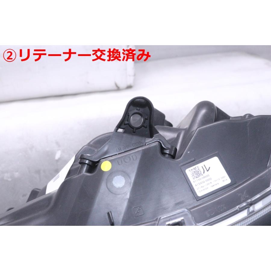 30-1678☆美品☆後期 LED AGH30W ヴェルファイア☆左ヘッドライト 3眼